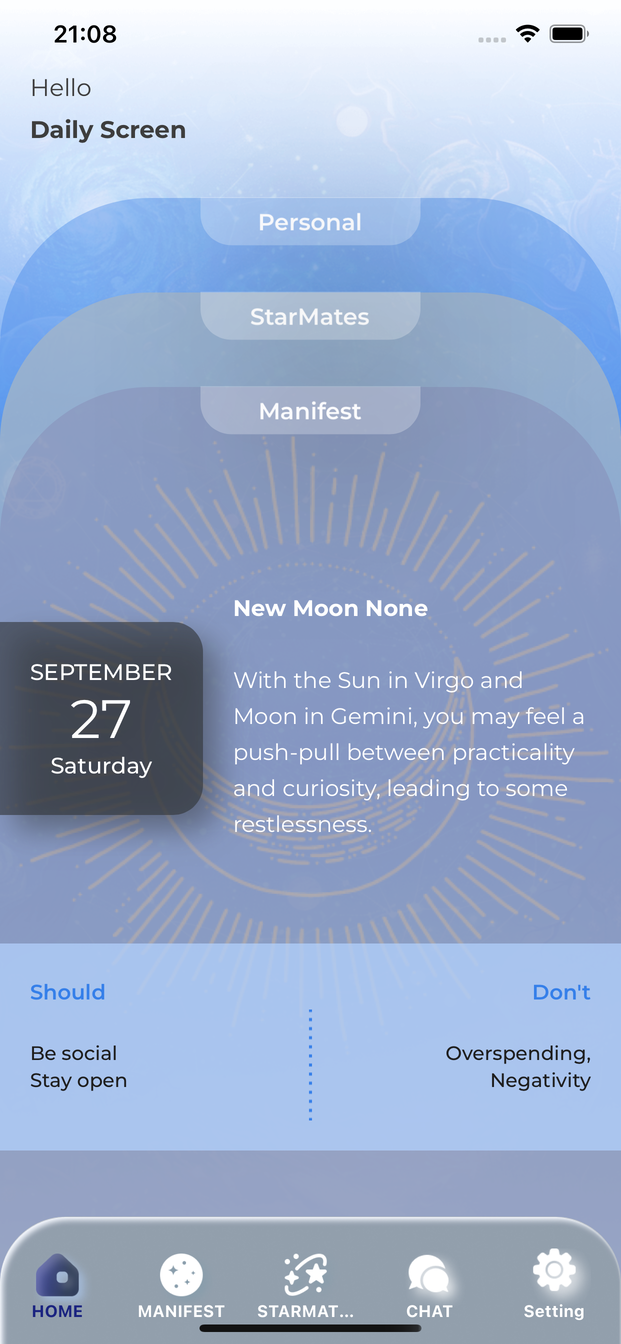 AstroBot App Screenshot 1